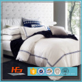 Hotel Embroidery Design Queen Size Luxury Bed Sheet Set